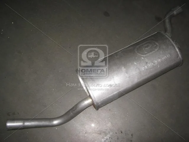 Глушник Skoda Felicja 1.3i kat 01/93-11/98 Алюмінізована сталь POLMOSTROW 24.10 (фото 1)