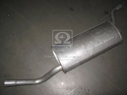 Глушник Skoda Felicja 1.3i kat 01/93-11/98 Алюмінізована сталь POLMOSTROW 24.10