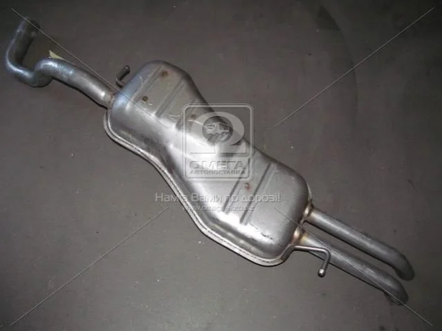 Глушник Skoda Octavia 1.8i turbo-20V; Seat Toledo/VW Bora/VW Golf IV 1.8 GTi Turbo 2.0i 2.3i VR5 2 POLMOSTROW 30.254 (фото 1)