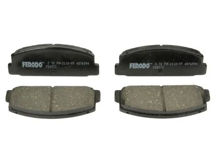 Колодки тормозные дисковые, к-кт. FERODO FDB372