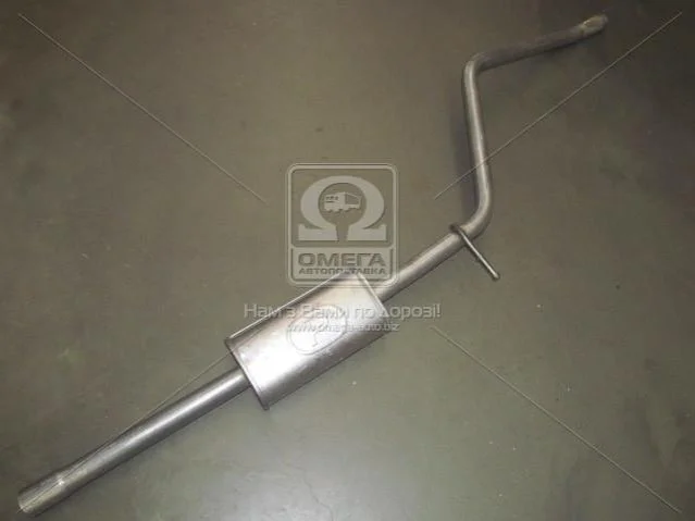Глушитель центр. DACIA LOGAN (пр-во Polmostrow) POLMOSTROW 02.08 (фото 1)