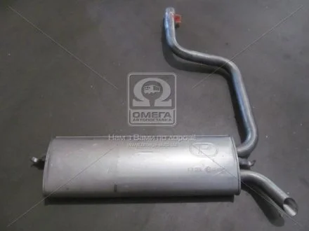 Глушник задн. MERCEDES 124 (вир-во Polmostrow) POLMOSTROW 13.33