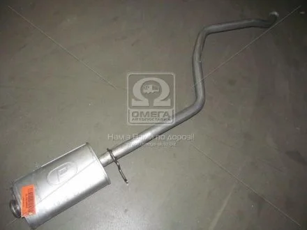 Резонатор (середня частина) алюмінійована сталь Peugeot 405 1.4 Polmostrow POLMOSTROW 19.05