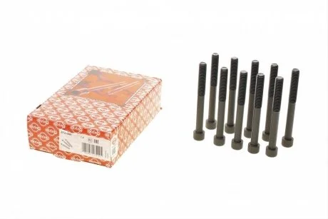 Болты головки (к-кт 10шт.) Mazda 323/626/Premacy 2.0 TD 98-05 (M12x1.5x121) ELRING 272.080