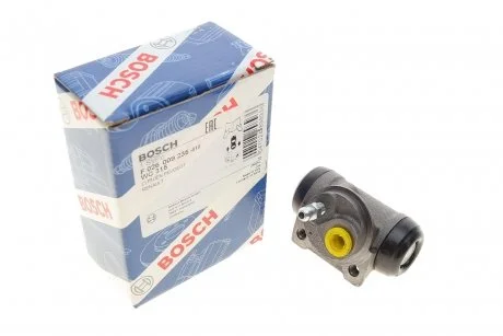 Циліндр гальмівний (задній) Peugeot 206 00- (R) (d=20.64mm) BOSCH F 026 009 235