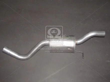 Глушник алюм. сталь, задн. частина Ford Transit Connect 1.8i 16V POLMOSTROW 08.26