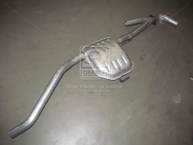 Глушитель центр. OPEL OMEGA (пр-во Polmostrow) POLMOSTROW 17.591 (фото 1)