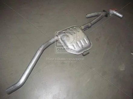 Глушитель центр. OPEL OMEGA (пр-во Polmostrow) POLMOSTROW 17.591
