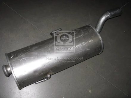 Глушитель задн. PEUGEOT 206 (пр-во Polmostrow) POLMOSTROW 19.198