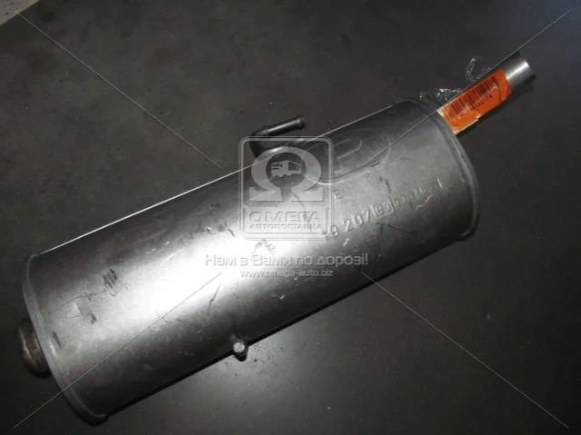 Глушник задн. PEUGEOT 206 (вир-во Polmostrow) POLMOSTROW 19.207 (фото 1)