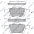 Кт. Тормозные колодки дисковые SANGSIN Hi-Q (SANGSIN) SP1834 (фото 1)