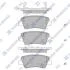 Комплект гальмівних колодок з 4 шт. дисків SANGSIN Hi-Q (SANGSIN) SP1845 (фото 1)