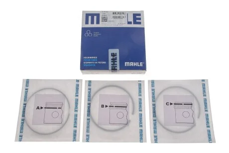 Кільця поршневі Ford Transit 2.2TDCi 06- (86.50mm/+0.50) (2-2-2) MAHLE / KNECHT 013RS001140N2