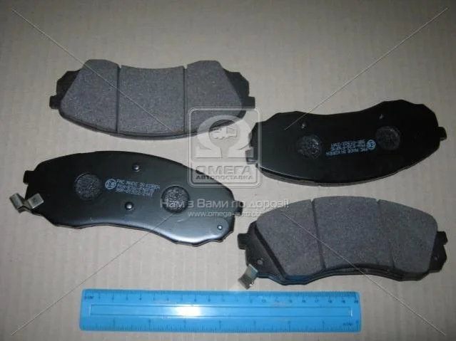 Колодки гальмівні дискові (вир-во, Korea) PARTS-MALL PKA-E36 (фото 1)