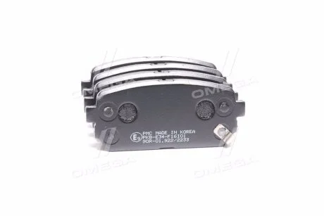 Колодки тормозные дисковые (пр-во) PARTS-MALL PKB-E34