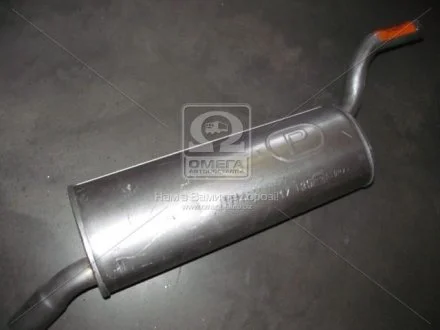 Глушник алюм. сталь, задн. частина Opel Corsa B 1.2i Combo 03/93-10/01 Polmostrow POLMOSTROW 17.135