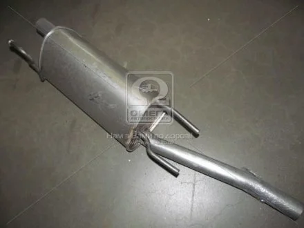 Глушник задн. OPEL CORSA C CDTi Combo Turbo Diesel (вир-во Polmostrow) POLMOSTROW 17.584
