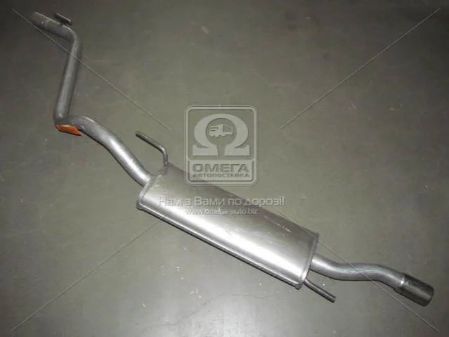 Глушник алюм. сталь, задн. частина VW Golf III 1.4/1.6/1.8 91-93 Polmostrow POLMOSTROW 30.32 (фото 1)