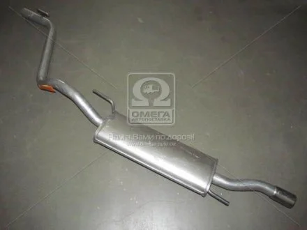 Глушник алюм. сталь, задн. частина VW Golf III 1.4/1.6/1.8 91-93 Polmostrow POLMOSTROW 30.32