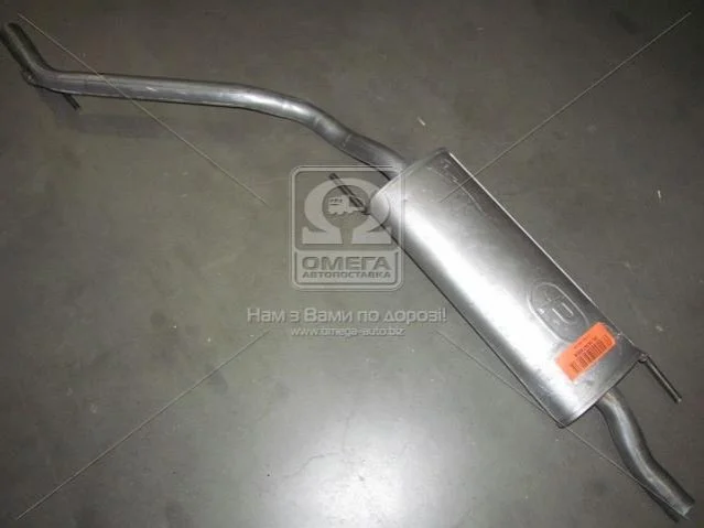 Глушник алюм. сталь, задн. частина VW Golf III 1.4/1.6 93-98 Polmostrow POLMOSTROW 30.85 (фото 1)