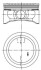 Поршень OPEL 86,50 2,2i 16V Z22SE (KS) KOLBENSCHMIDT 94912620 (фото 1)