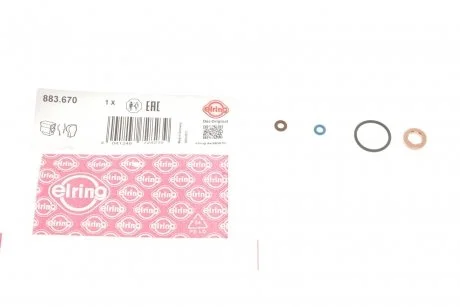 Комплект прокладок паливної форсунки ELRING 883.670