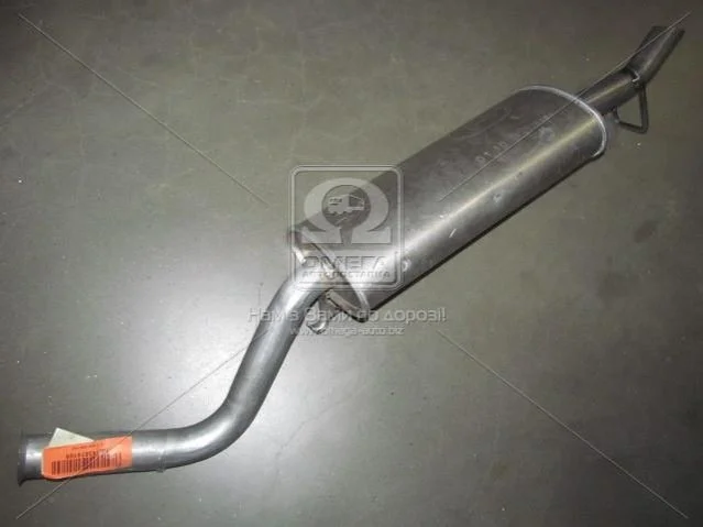 Глушник алюм. сталь, задн. частина Audi 100 83-90/200 83-84 1.8/2.0 Polmostrow POLMOSTROW 01.10 (фото 1)