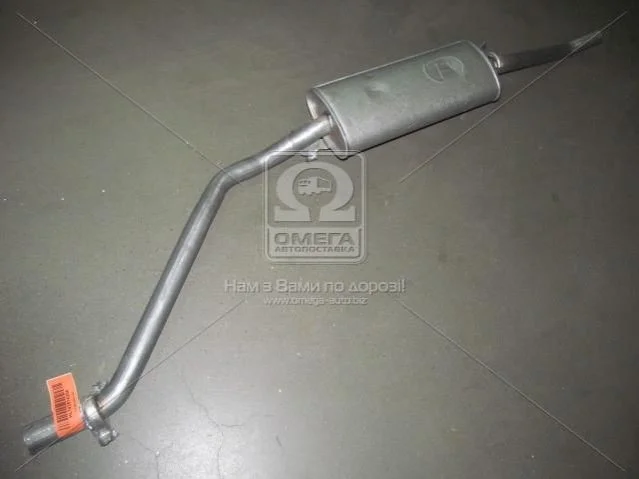 Глушник (задня частина) алюмінійована сталь VW Jetta 1.3, 1.6, 1.6D Polmostrow POLMOSTROW 30.12 (фото 1)