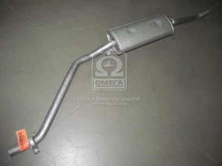Глушник (задня частина) алюмінійована сталь VW Jetta 1.3, 1.6, 1.6D Polmostrow POLMOSTROW 30.12