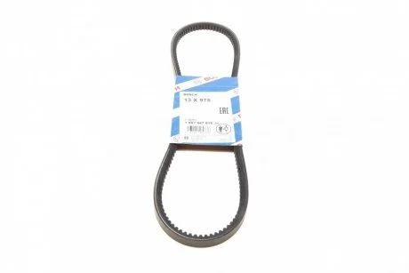 Ремінь генератора Ford Transit 2.5D 97-00 (13x975) BOSCH 1 987 947 616