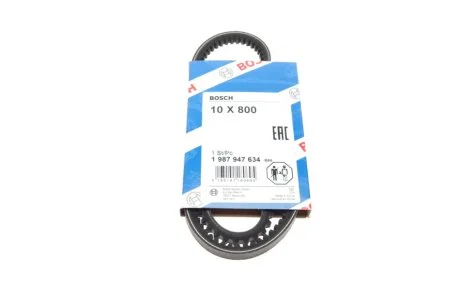 Ремінь генератора VW Passat B2 (10x800) BOSCH 1 987 947 634