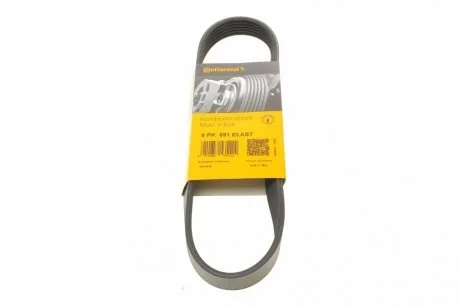 Ремінь полікліновий CONTI Contitech 6PK691 ELAST