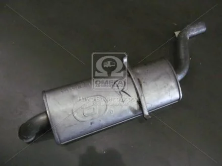 Глушник, алюм. сталь, задн. част. Audi 80 79-87/90 84-87/Coupe 80-91 1.6/1.8kat/1.9/2.0 POLMOSTROW 01.14