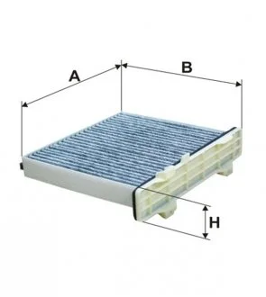 Фильтр салона угольный (WIX-Filtron) WIX FILTERS WP9373