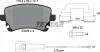 Колодки гальмівні (задні) VW T5 (Lucas) Q+ (з датчиком) TEXTAR 2332602 (фото 2)