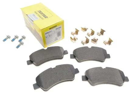 Колодки гальмівні (задні) Ford Transit 12- (TRW) Q+ TEXTAR 2560301