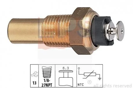 Датчик темпретури рідини EPS 1.830.005