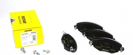 Комплект гальмівних колодок передн, FORD MONDEO III JAGUAR X-TYPE I 1.8-3.0 10.00-12.09 TEXTAR 2327904
