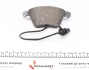 Колодки тормозные (передние) Audi A4/A6/A8 02-11 (Ate-Teves) (с датчиками/L=252mm) Q+ TEXTAR 2376302 (фото 4)