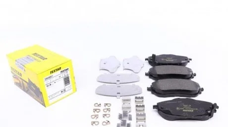 Колодки тормозные (передние) Toyota Auris II/Corolla 12- (Bosch) Q+ TEXTAR 2569801