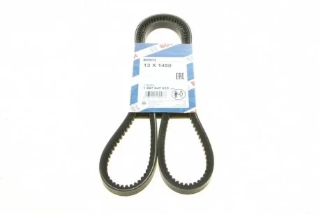 Ремень генератора Isuzu D-Max 2.5D 02-12 (13x1450) BOSCH 1 987 947 623