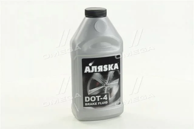 Рідина гальм. DOT4 Аляска (срібло) 390г АЛЯSКА 5437 (фото 1)