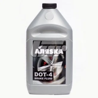 Рідина гальм. DOT4 Аляска (срібло) 750г АЛЯSКА 5438