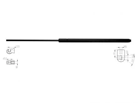Амортизатор багажника STARLINE 44.28.804