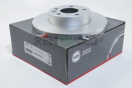 Гальмівний диск перед. Transporter (96-03) A.B.S. A.B.S. 16658