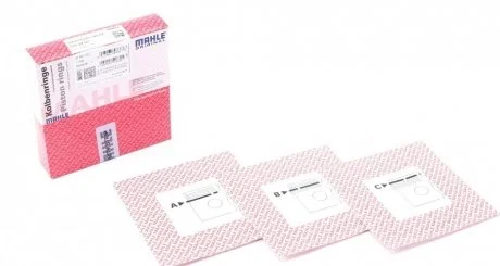 Кільця поршневі MB Sprinter OM602 2.9TDI (89.70mm/+0.7) (2.5-2-3) MAHLE / KNECHT 00224N1