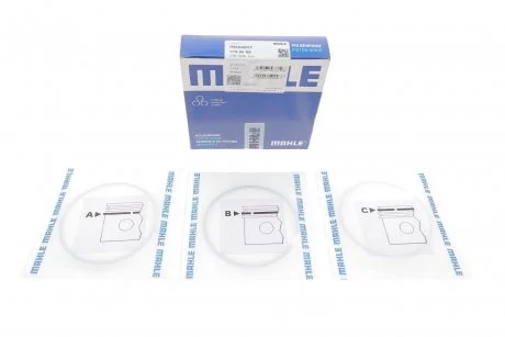 Кільця поршневі Citroen Berlingo 2.0HDI (85.00mm/STD) (3.5-2-3) MAHLE / KNECHT 03999N0