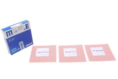 Кільця поршневі MAHLE 010 29 N0 MAHLE / KNECHT 01029N0