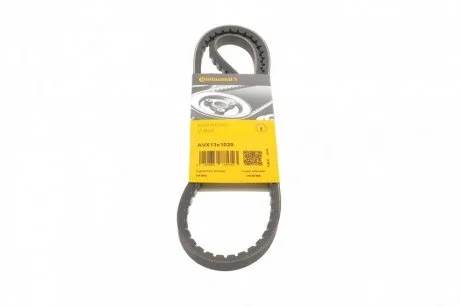 Ремінь генератора MB 207/307 OM616 -90 Contitech AVX 13X1025