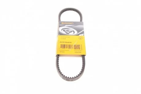 Ремінь генератора Citroen Jumpy/Peugeot Expert 1.6i 96- (10x675) Contitech AVX 10X675